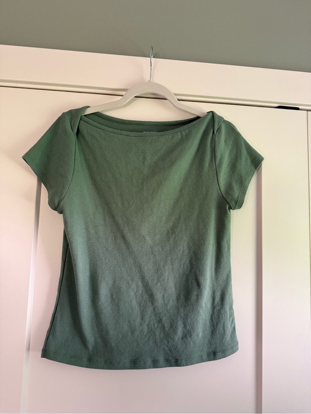Green Women’s Boatneck Tee
